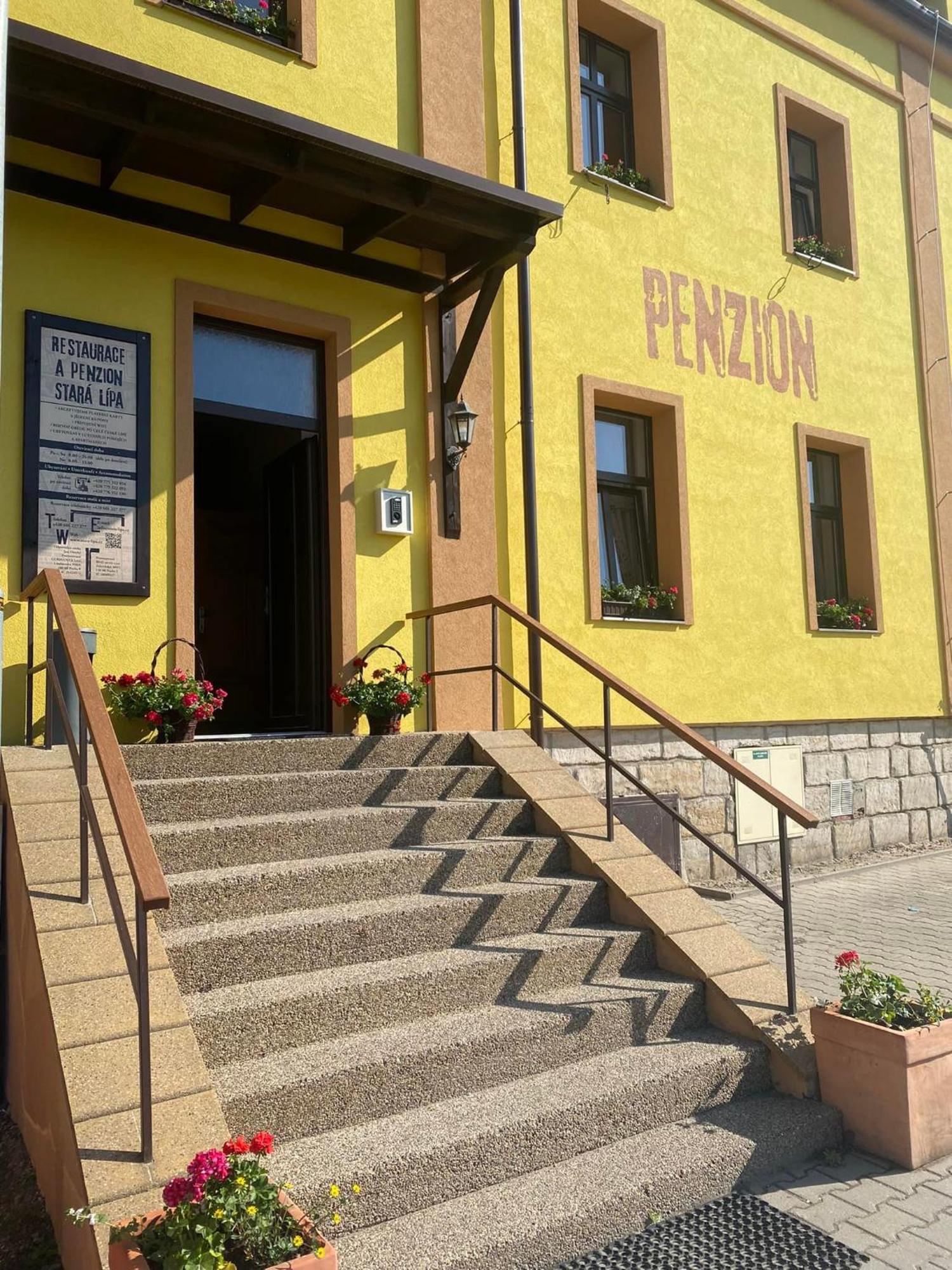 Restaurace Stara Lipa Hotel Česká Lípa Екстериор снимка